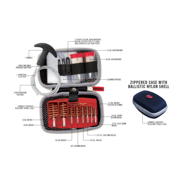 Sada na čištění zbraní Gun Boss - Universal Cable Kit, Real Avid