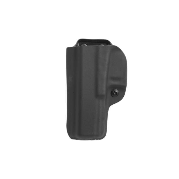 Vnitřní kydex pouzdro Glock 17, bez sweatguardu, pravé, černá spona 45 mm, RH Holsters