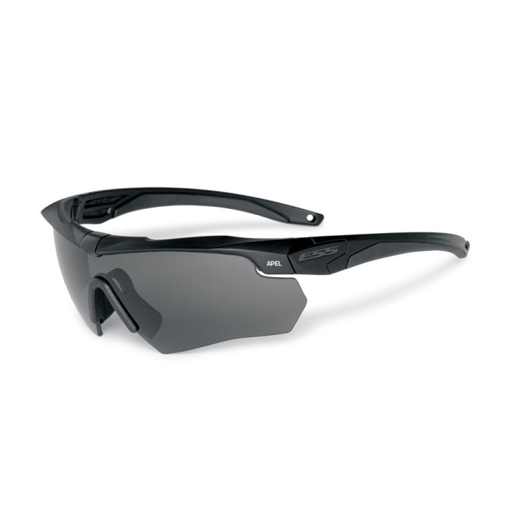 Ballistic Eyeshield Crossbow, Clear + Smoke Gray LS, ESS