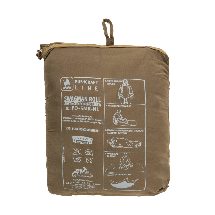 Pončo Swagman Roll Climashield Apex, Helikon