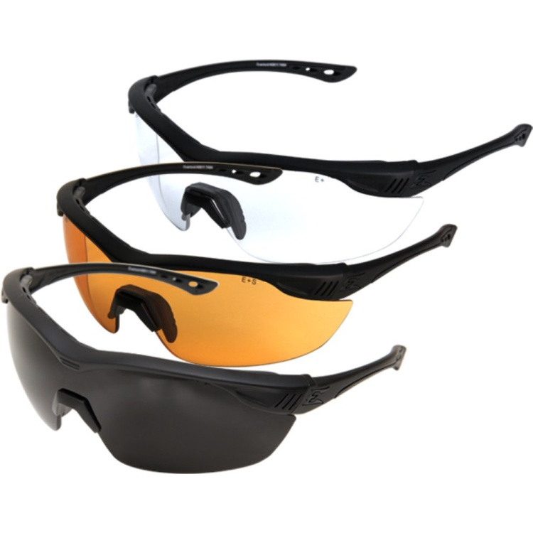 Overlord Ballistic glasses - 3 replaceable lenses, Edge Tactical