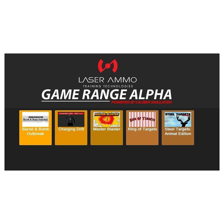 Add-on DLC licence for LA Smokeless Range: Game Range Alpha, Laser Ammo