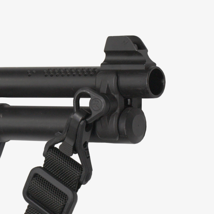 Oko na popruh pro pažby Magpul SGA pro brokovnice Remington 870 a Mossberg 590, černé, Magpul