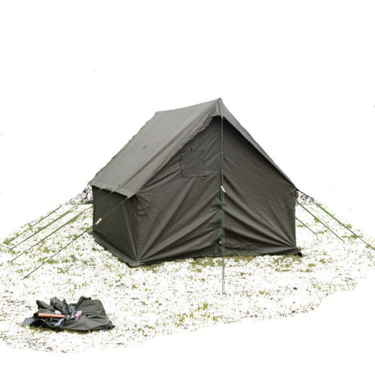 Tent U.S. small wall, 2.7 x 2.7 m, olive, Mil-tec