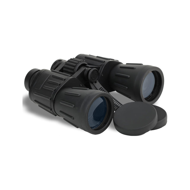 Binoculars 7x50, rubberized, Black, Mil-Tec