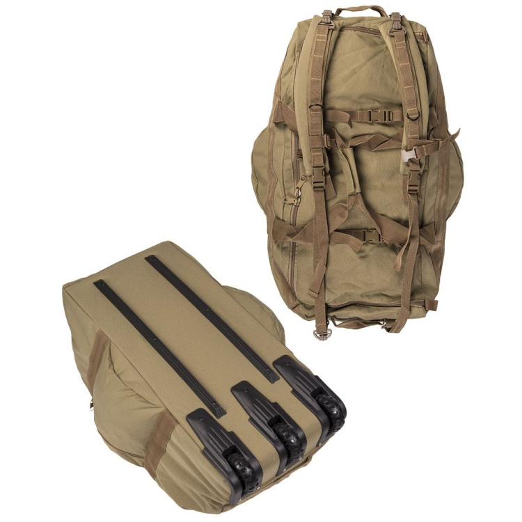 Travel bag / backpack on wheels, Mil-Tec