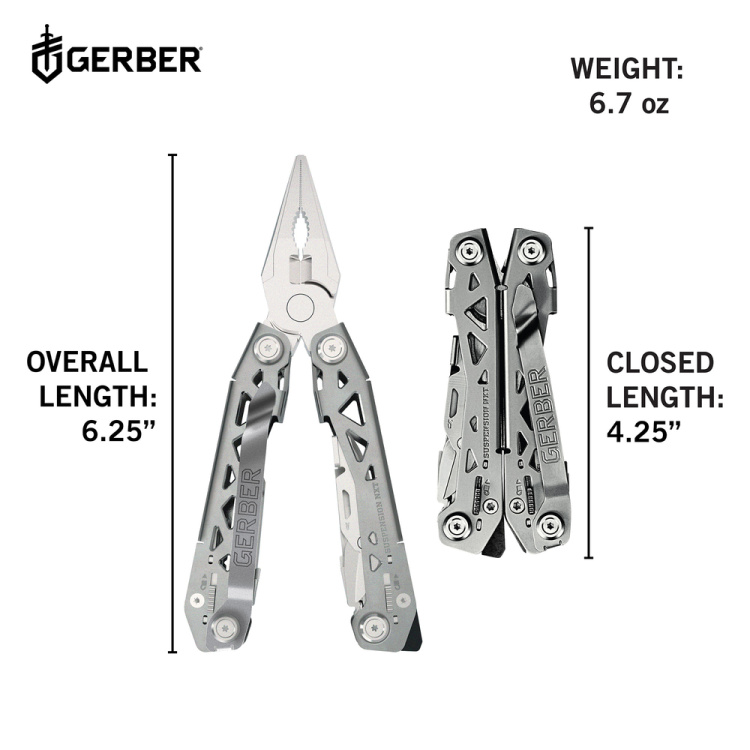Combo Pack Suspension-NXT + Paraframe I Knife, Blister, Gerber