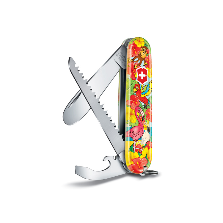 My first pocket knife - Parrot, Victorinox