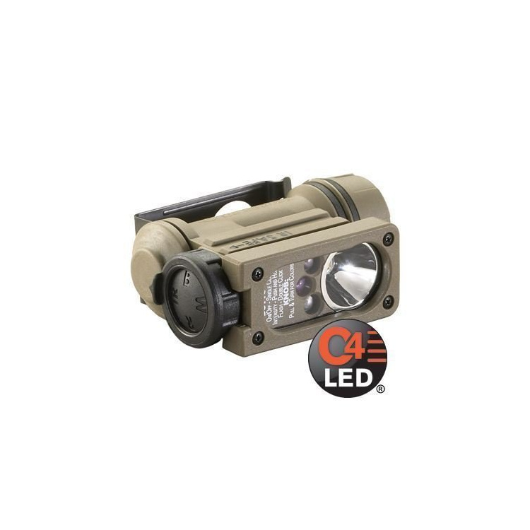 Taktická přilbová multifunkční LED svítilna Streamlight SIDEWINDER COMPACT II, model Aviation