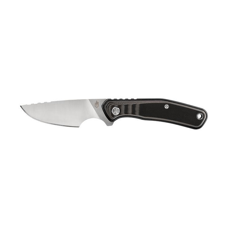 Downwind Caper Fixed Blade Knife, Black, Gerber