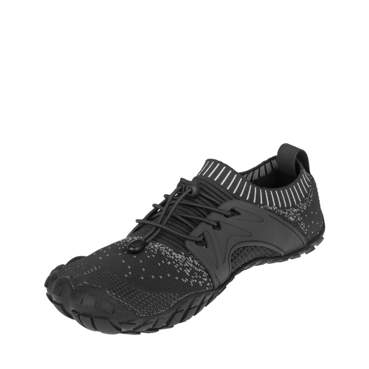 Bosky Black Barefoot Shoes, Bennon