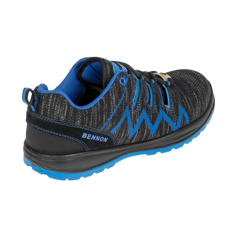 Boty Knitter S1 ESD Sandal, Bennon