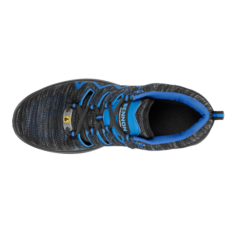 Boty Knitter S1 ESD Sandal, Bennon