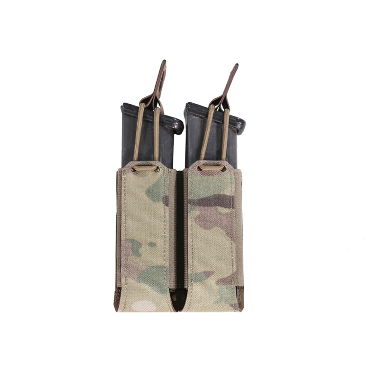 Laser Cut pouch for 2 pistol mags, Warrior