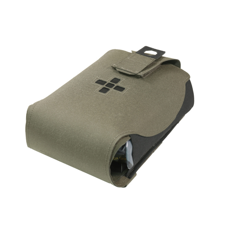 Large Horizontal Individual First Aid Kit pouch, Laser Cut, Warrior