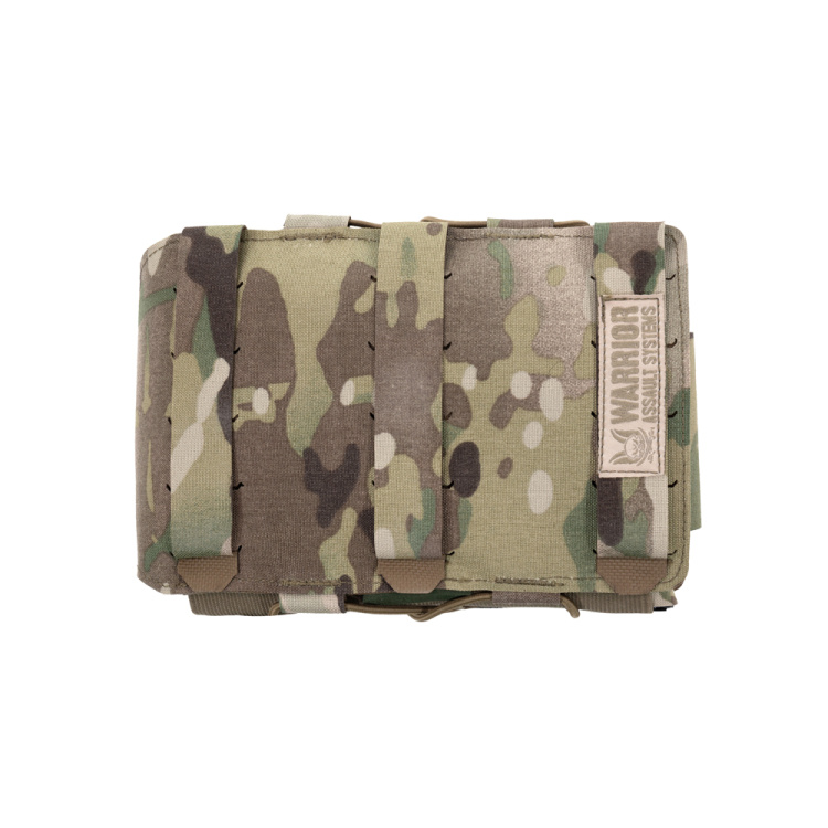 Large Horizontal Individual First Aid Kit pouch, Laser Cut, Warrior