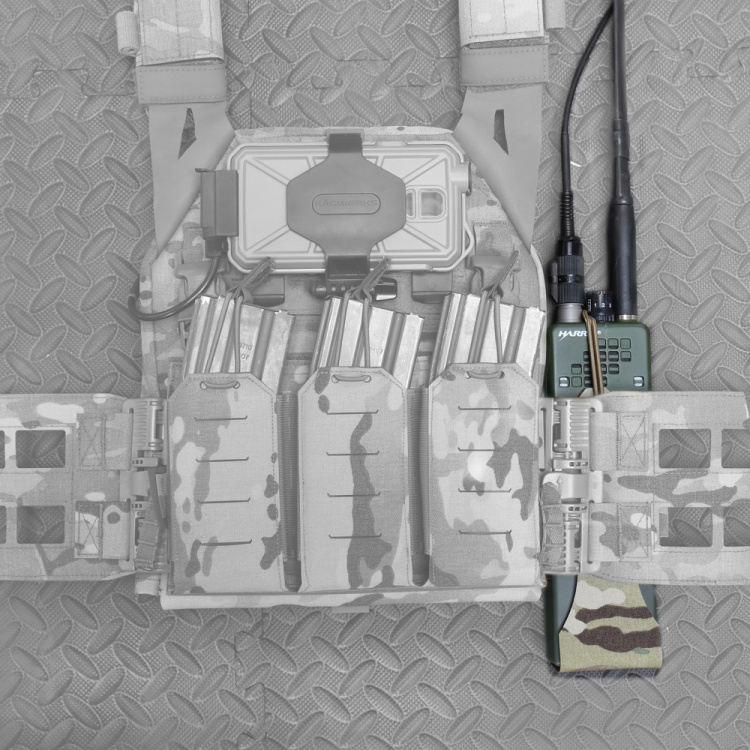Nízkoprofilový nosič plátů Laser Cut V2 MK1 LPC, Warrior