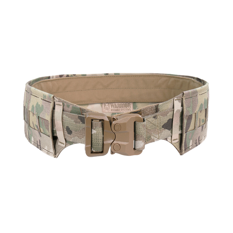 Low Profile Laser Cut Belt, with Cobra buckle, Warrior