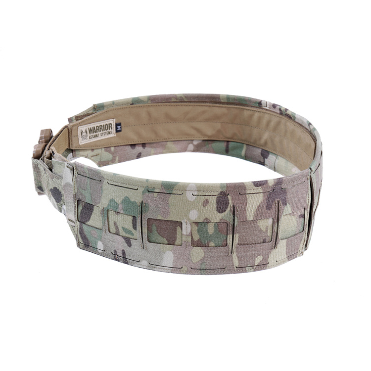 Low Profile Laser Cut Belt, with Cobra buckle, Warrior