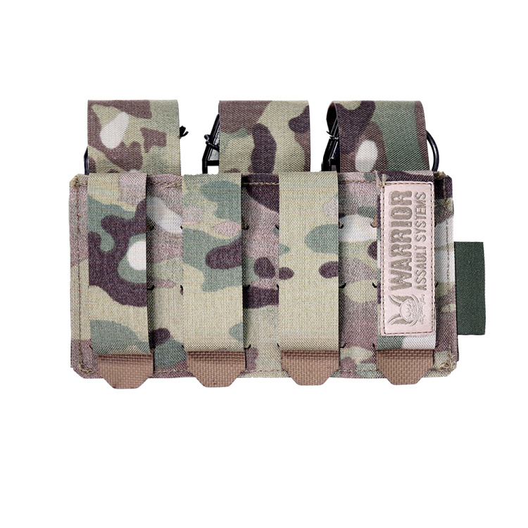 Laser cut Pouch for 3x Flashbang, 40 mm, Warrior
