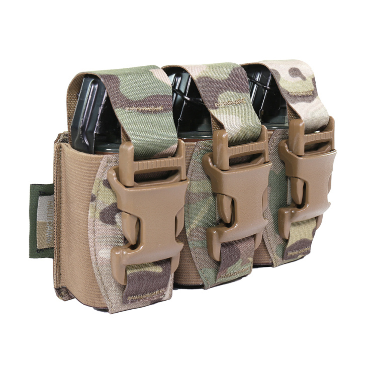 Laser cut Pouch for 3x Flashbang, 40 mm, Warrior