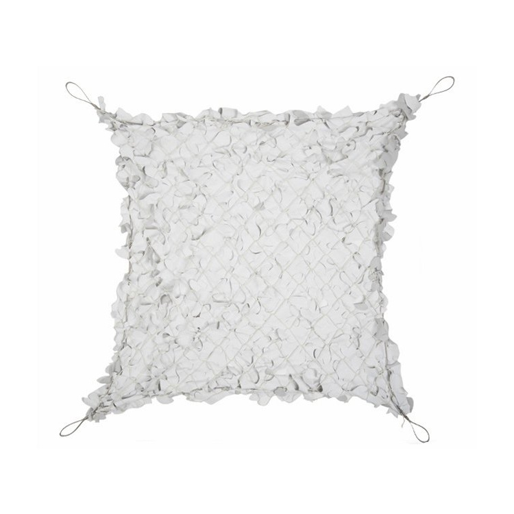 Shade Net with steel wire, 3x3 m, White/Grey, Mil-Tec