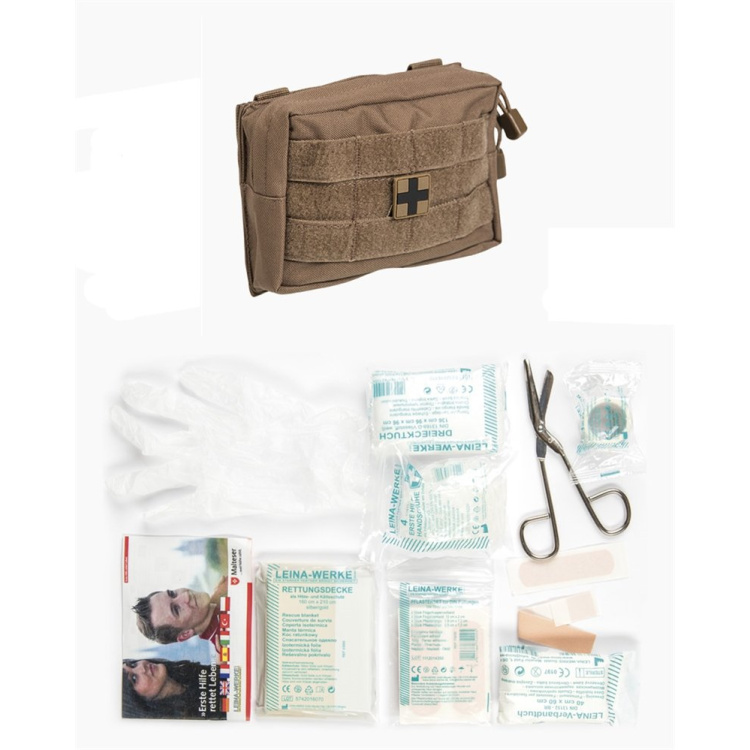 Leina Pro 25 First Aid Kit, Dark Coyote, Mil-Tec