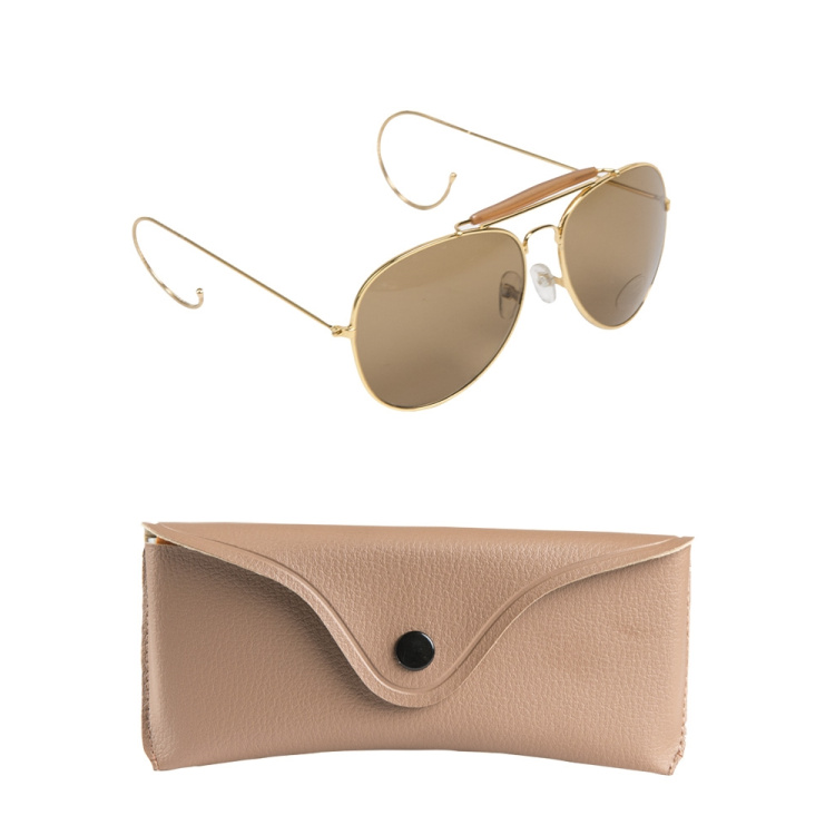 Brown AF Sunglasses with a Pouch, Mil-Tec