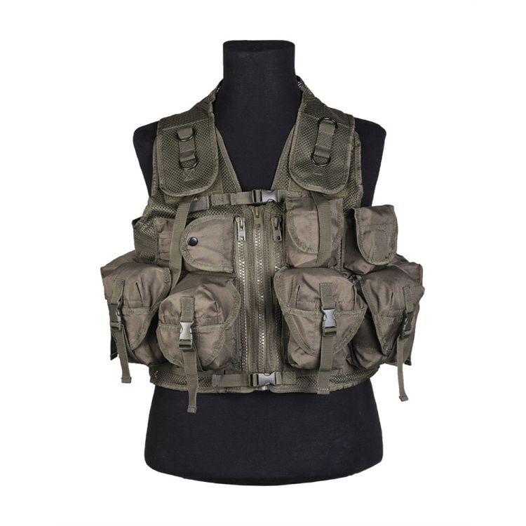 Tactical Vest, 9 pockets, Mil-Tec