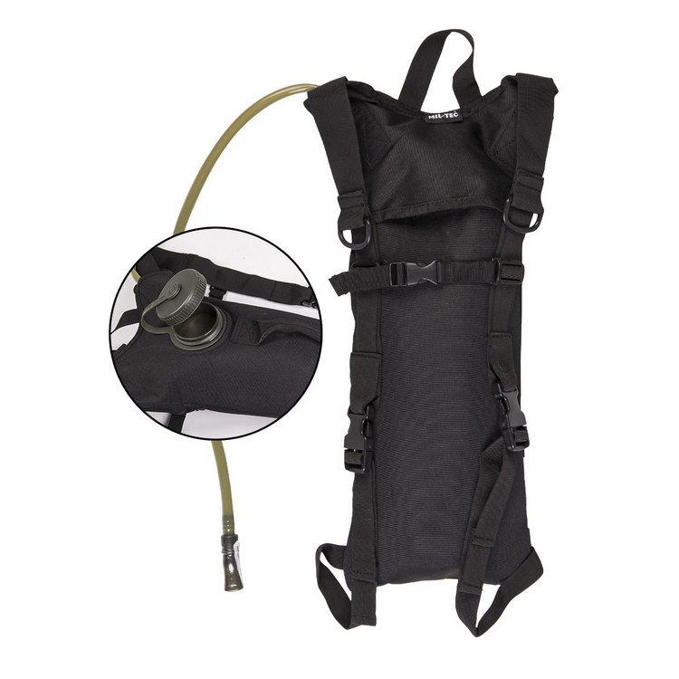 Basic Water Pack with Straps, 3 L, Mil-Tec