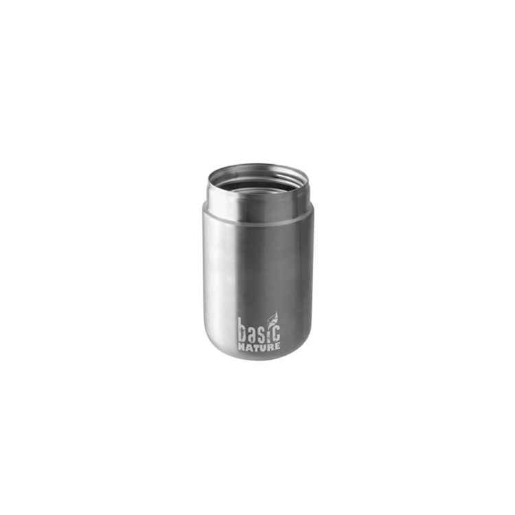 BasicNature Food Container - Stainless Steel 0,4 L