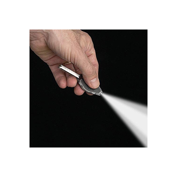 Micro flashlight Radiant, black / white, Nite Ize