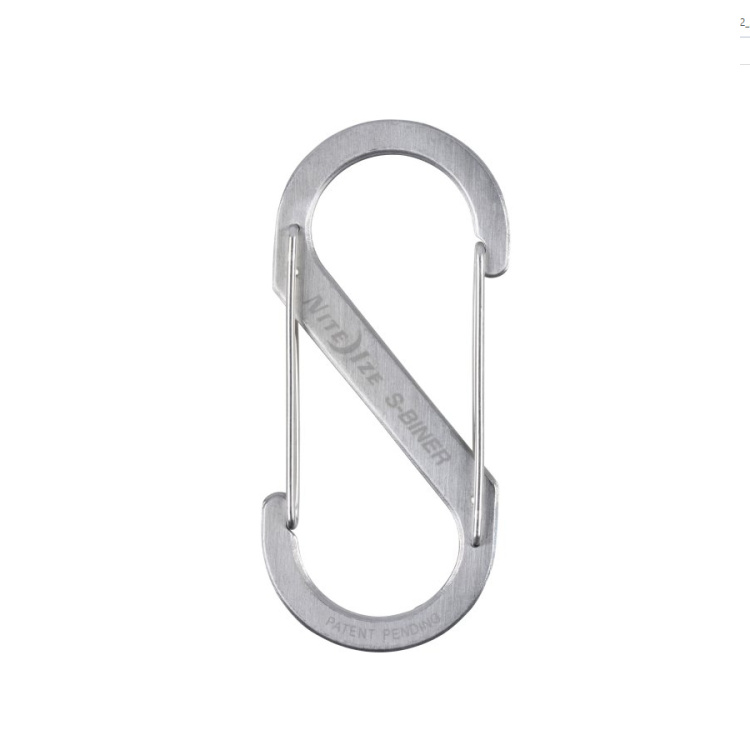 Stainless Steel Dual Carabiner S-Biner, Nite Ize