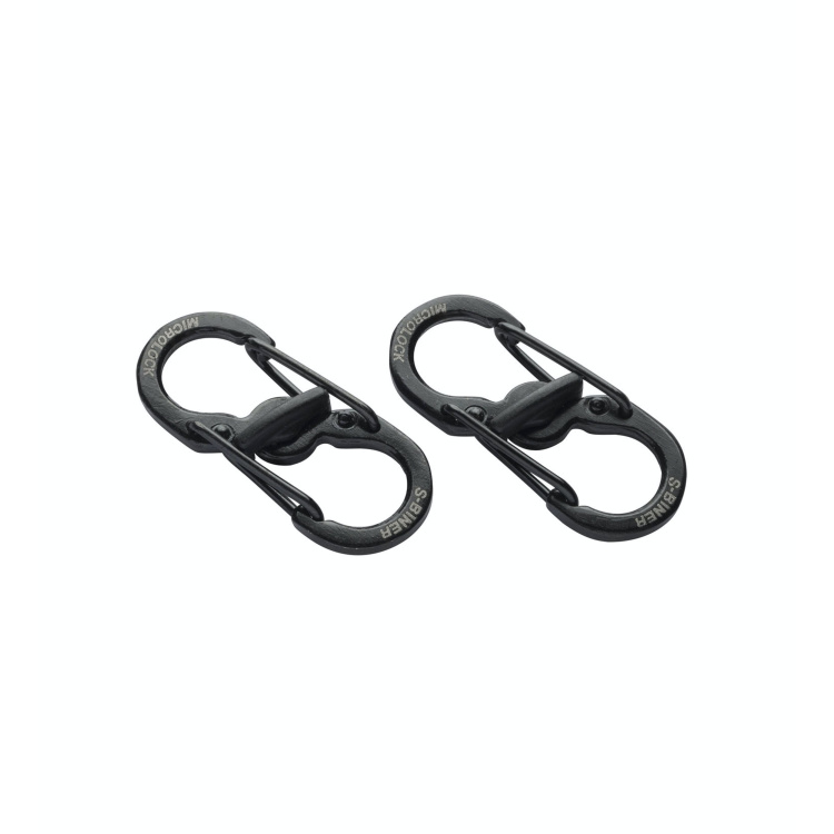 Double-sided stainless steel carabiner with lock S-Biner Microlock, Nite Ize