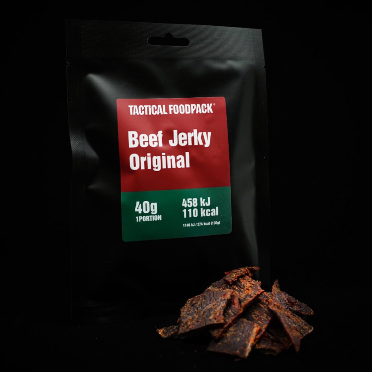 Beef Jerky Original, 40g, Tactical Foodpack