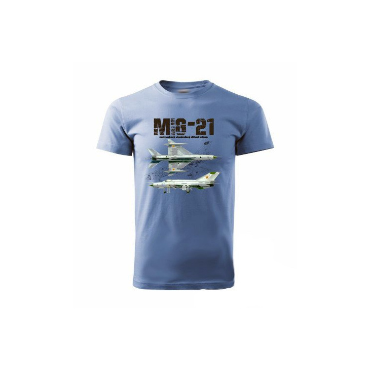 Tričko MIG-21, Striker, modré