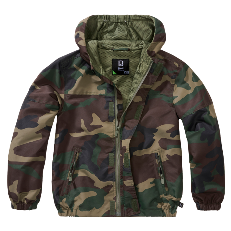 Dětská bunda Summer Windbreaker Frontzip, Brandit