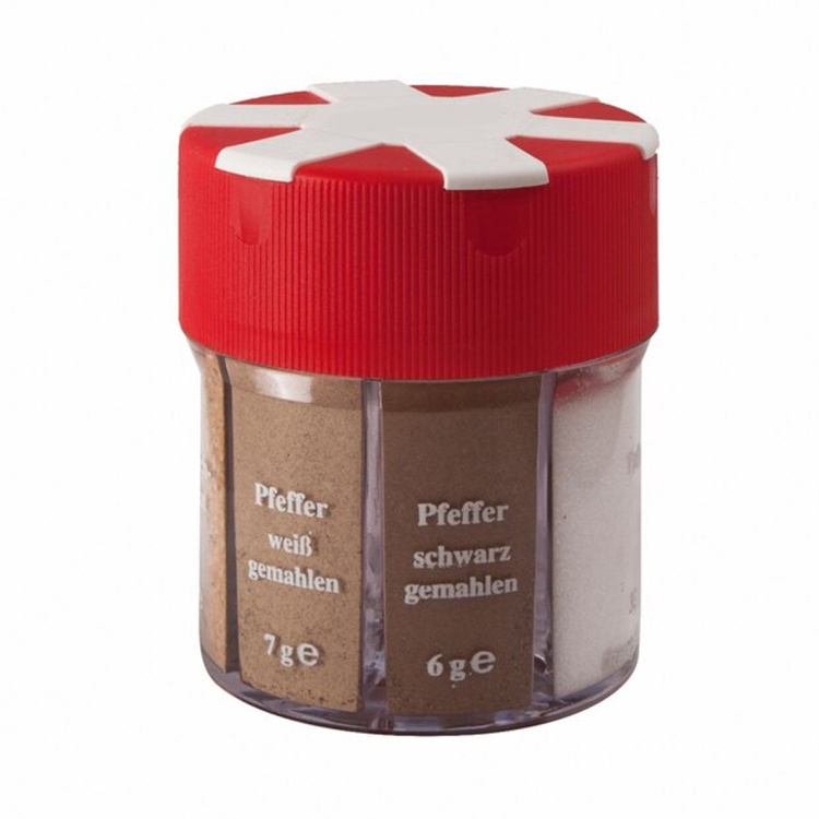 BASICNATURE 6 in 1 - Spice shaker