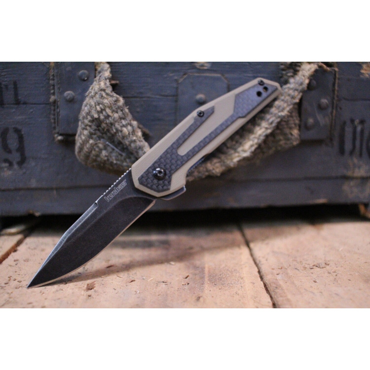 Folding knife Fraxion Linerlock Tan, Kershaw