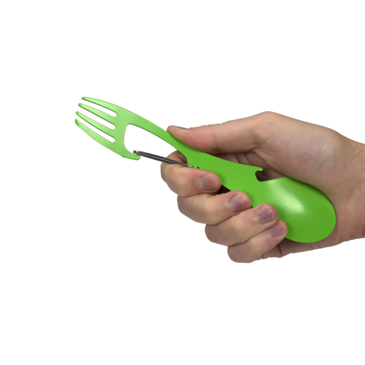 Outdoor cutlery Ration XL Eating Tool Green, Kershaw