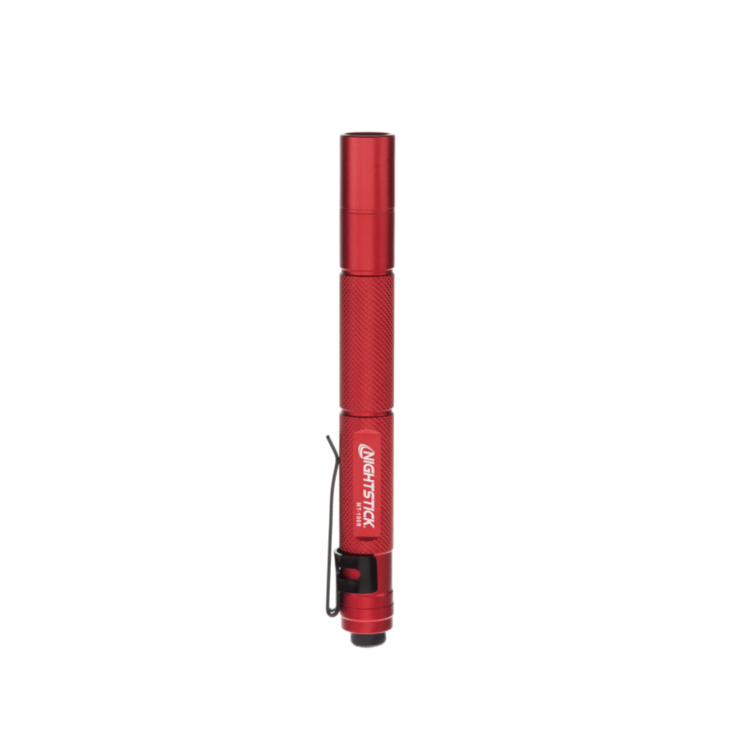 Pocket flashlight MT-100R Mini-TAC, Nightstick, red