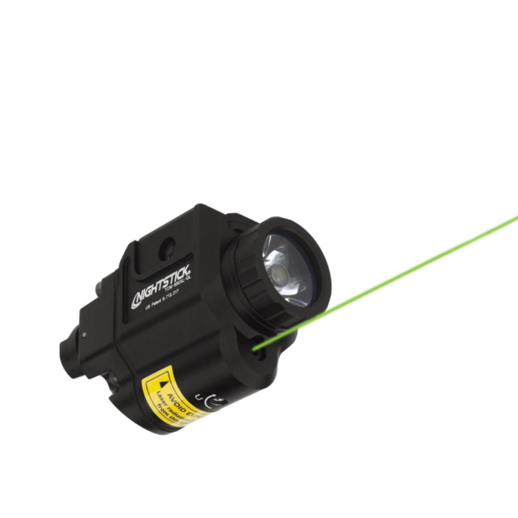 Weapon mounted light TCM-550XL, Nightstick, green laser