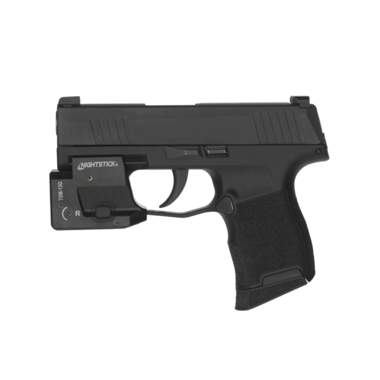 Flashlight TSM-13G, green laser, for SIG P365, Nightstick