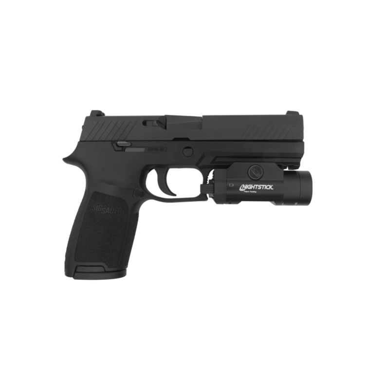Taktická pistolová svítilna na rail TWM-850XL, Nightstick, černá
