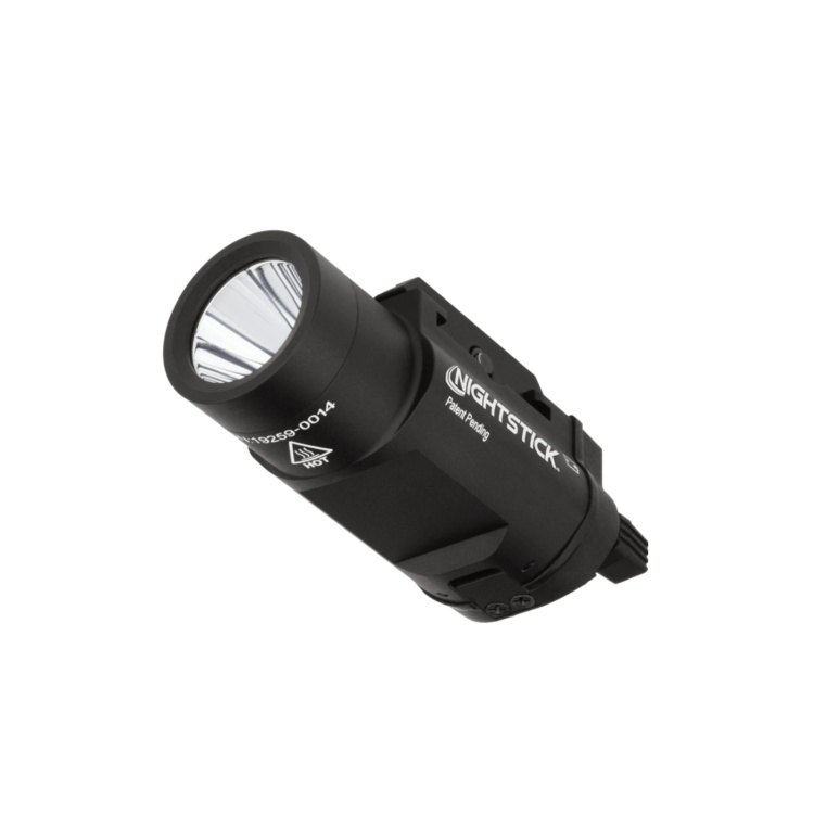 Taktická pistolová svítilna TWM-850XLS, stroboskop, Nightstick, černá