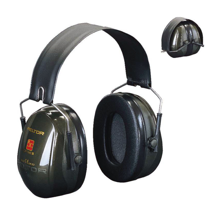 Optime, Peltor, útlum 31 dB, green, foldable