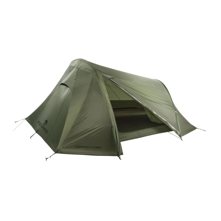 Tent Lightent Pro, Ferrino, for three persons, olive