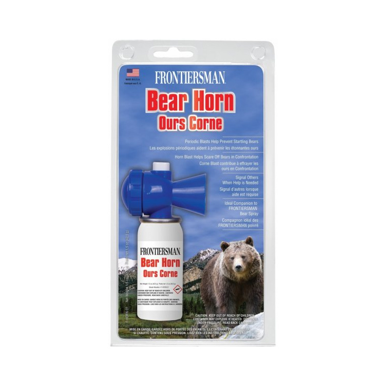 Bezpečnostní klakson proti medvědům Bear Horn, Sabre Red