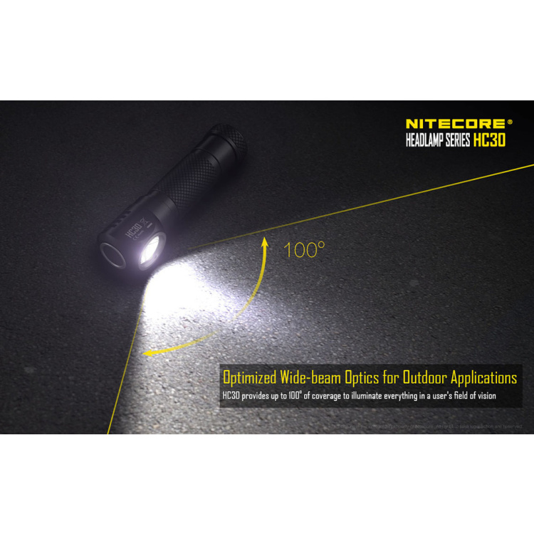 Headlamp HC30SET, Nitecore, 1000 lm