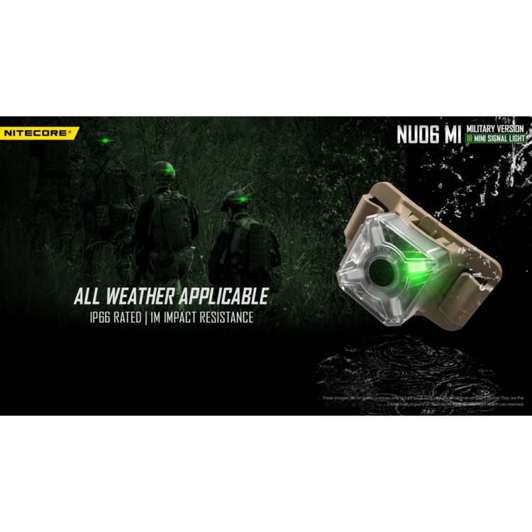 Poziční signální světlo NU06MI, Nitecore